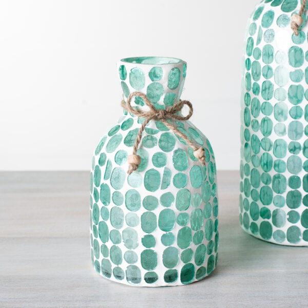 Pd HOME 7″ BLUE MOSAIC JAR