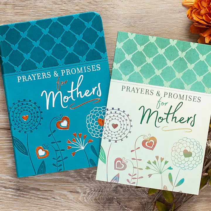 Prayers & Promises For Mothers (Softcover Prayer Devotional)-Green
