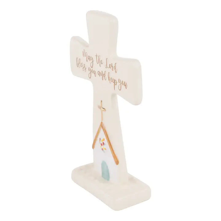 Glory Haus Lord Bless and Keep You Church Standing Cross
