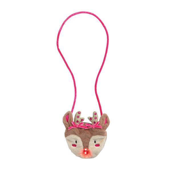 MUD PIE LIGHT-UP REINDEER PURSE