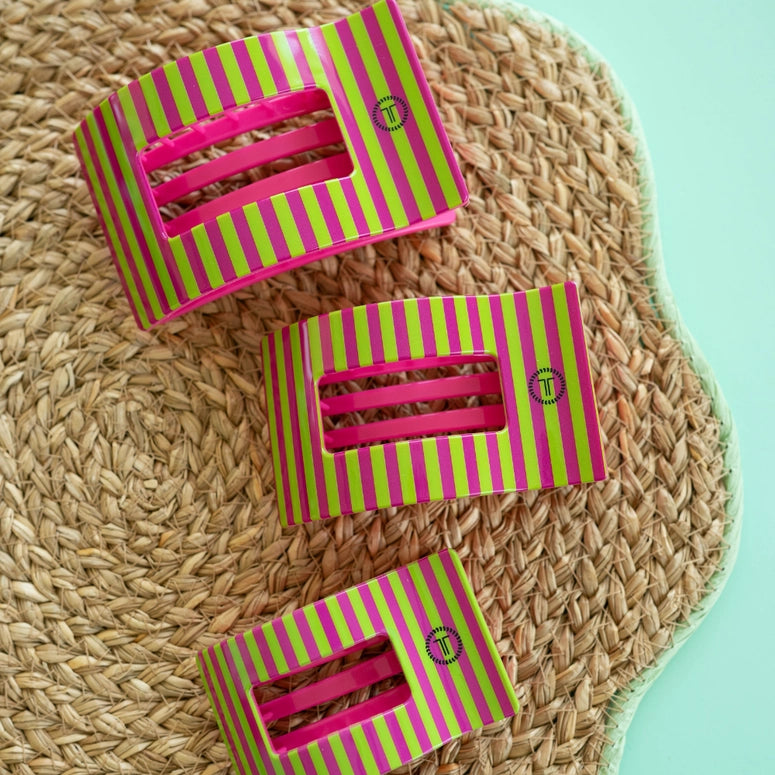Teleties Summer Crush | Medium | Flat Rectangle Hair Clip