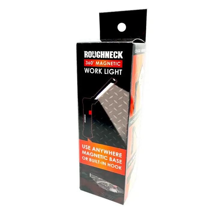 Roughneck Rechargeable Led Flashlight with Magnetic Base
