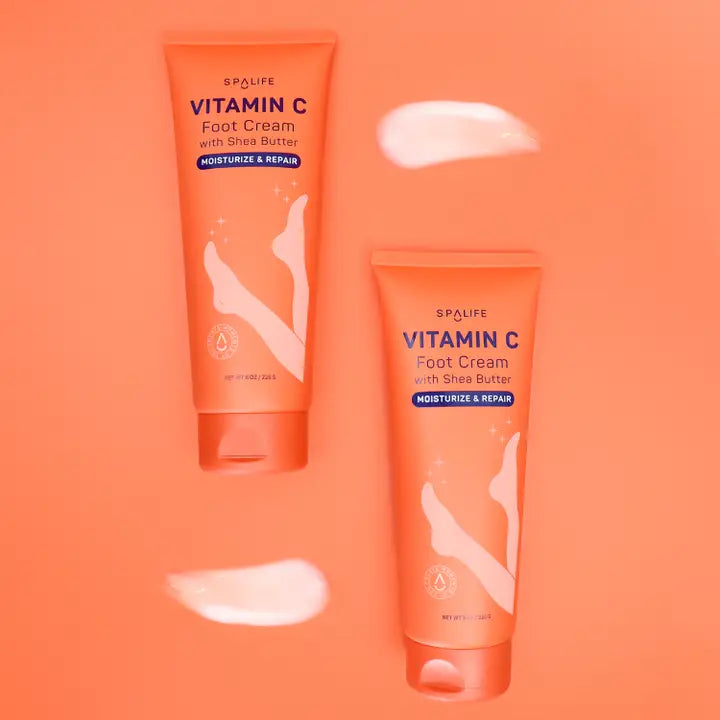 My Spa Life Vitamin C Moisturizing Foot Cream 8 oz - Foot Treatment