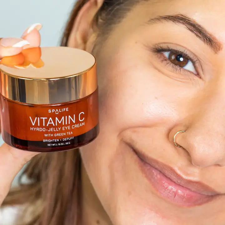 My Spa Life Brighten + Depuff Vitamin C Hydro-Jelly Eye Cream - 1.76 oz