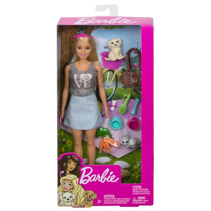Barbie Doll & Pets Playset