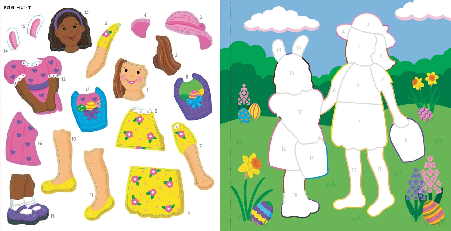 My First Color-By-Sticker Book -- Easter