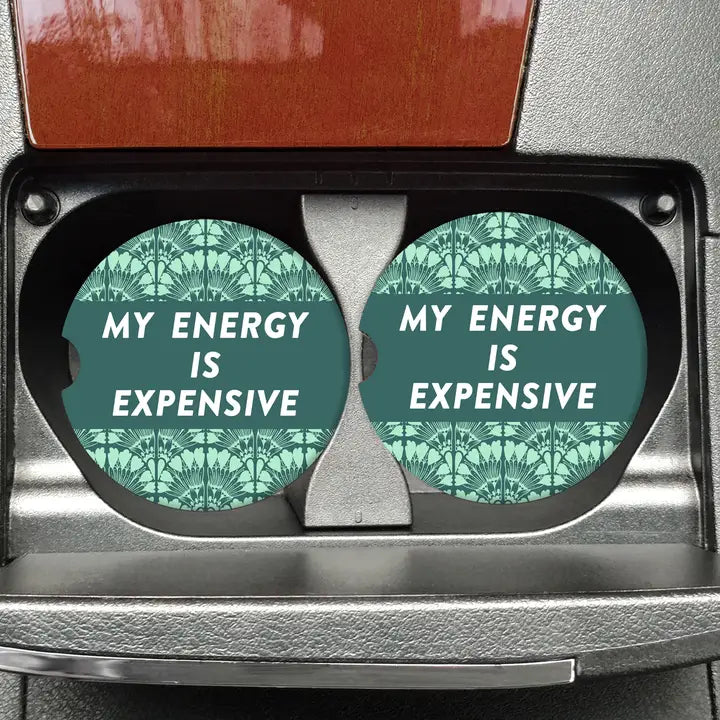 Mugsby Trendy Car Accessory – My Energy Is Expensive