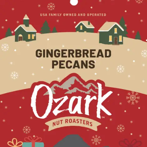 Ozark Nut Roasters (Christmas Edition) Gingerbread Pecans