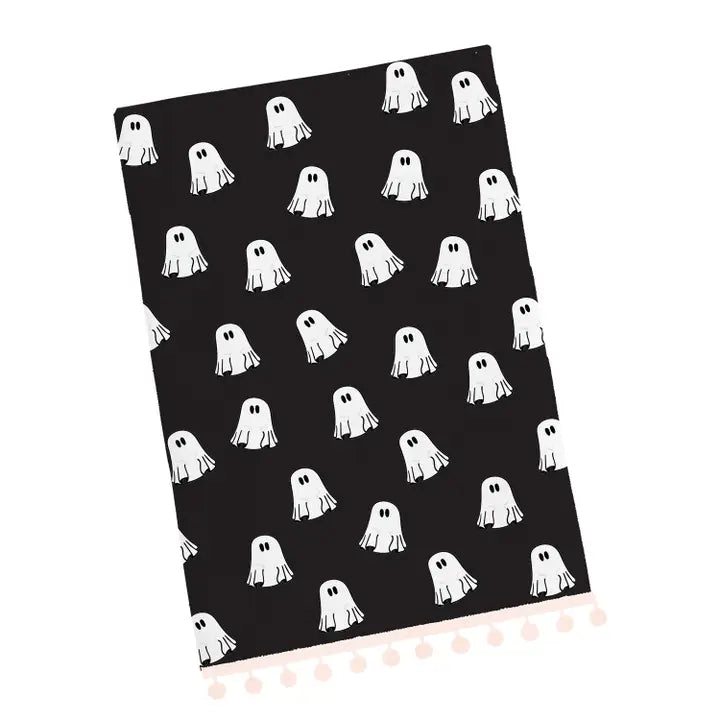 Mary Square Tea Towel Ghosts Print