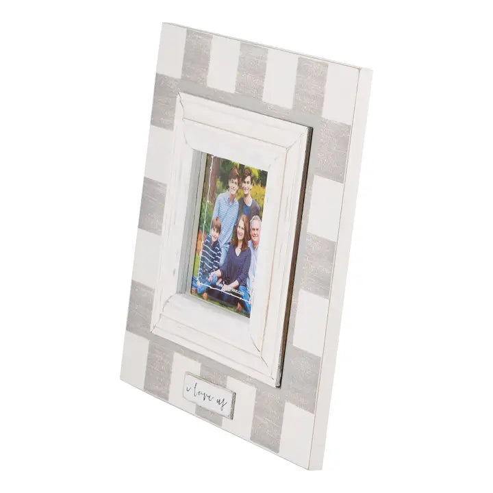 Glory Haus I Love Us Plaid Frame