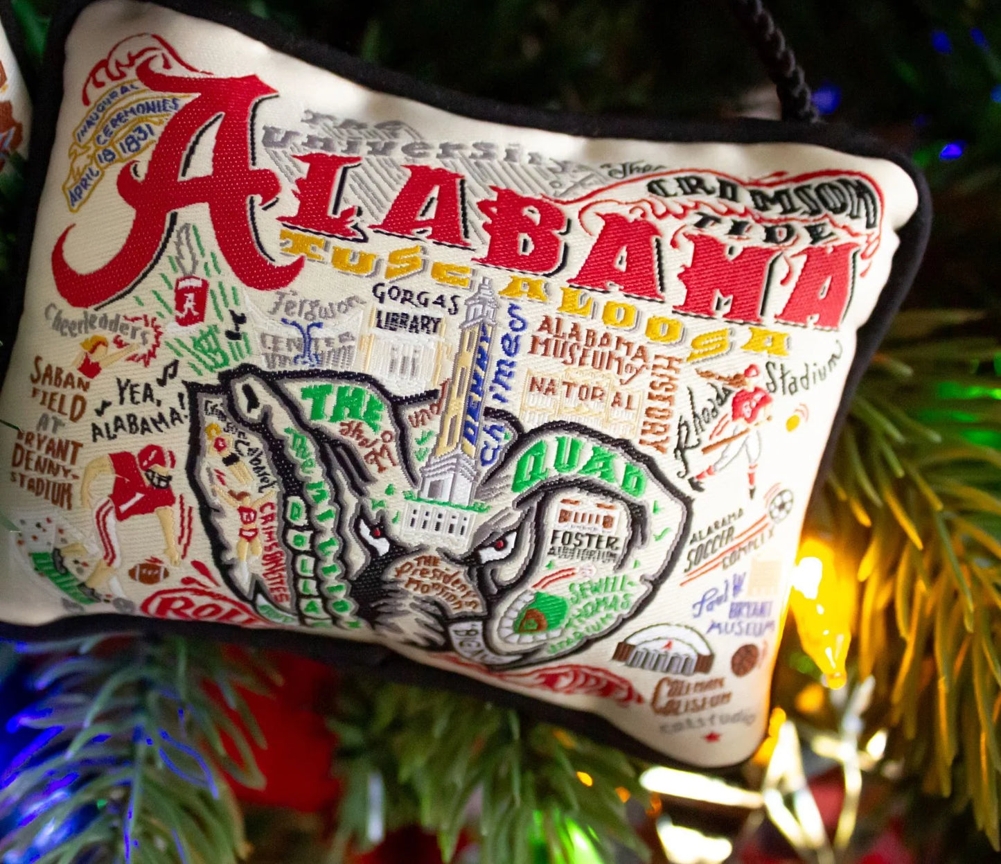 catstudio Alabama, University of Collegiate Mini Pillow Ornament