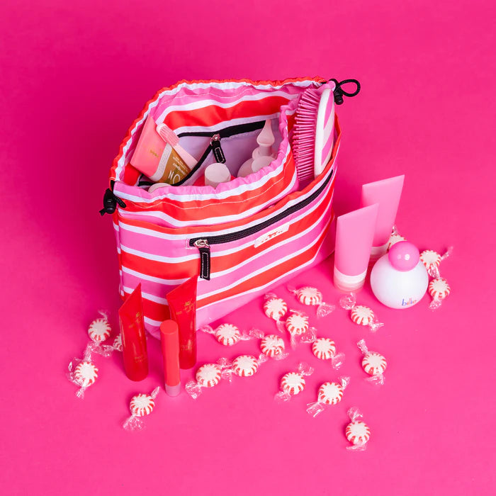 SCOUT GLAM SQUAD MAKEUP BAG-CANDY STRIPER