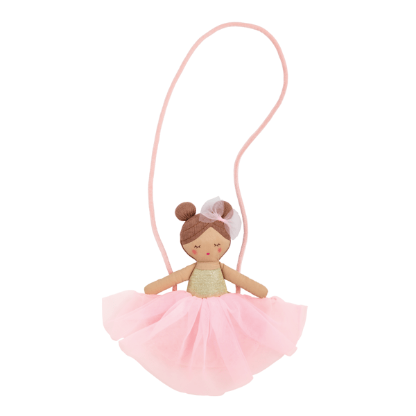 MUD PIE BRUNETTE BALLERINA TULLE PURSE