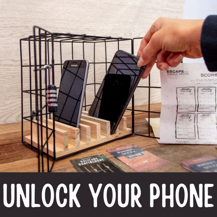 Phone Escape Room Escape Shackle Prison - Game