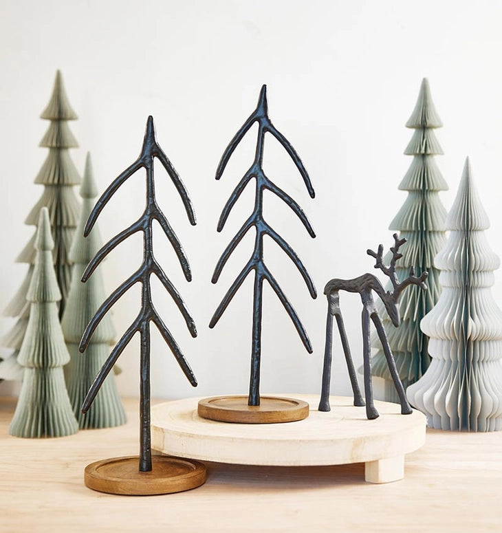 Santa Barbara Design Studio Black Iron Deers
