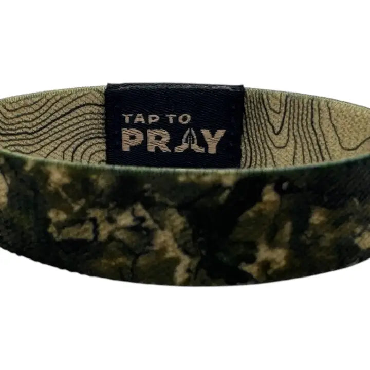 Versible Tap To Pray™ Wristbands - Valor Camo & Isaiah 6:8