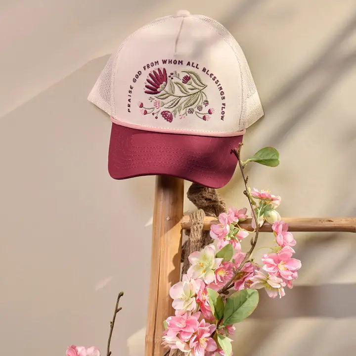 Primitives by Kathy Praise God Trucker Hat