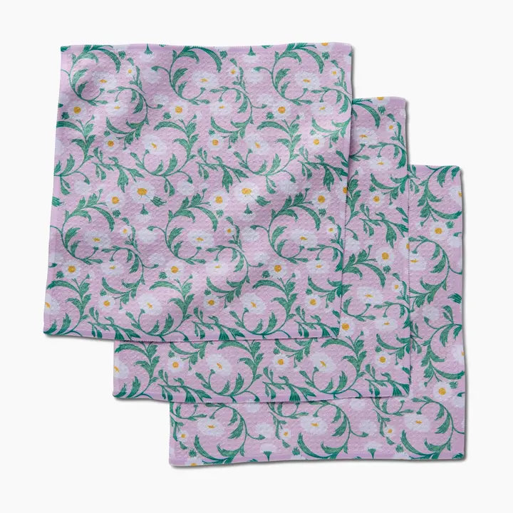 Geometry Chamomille Dishcloth Set