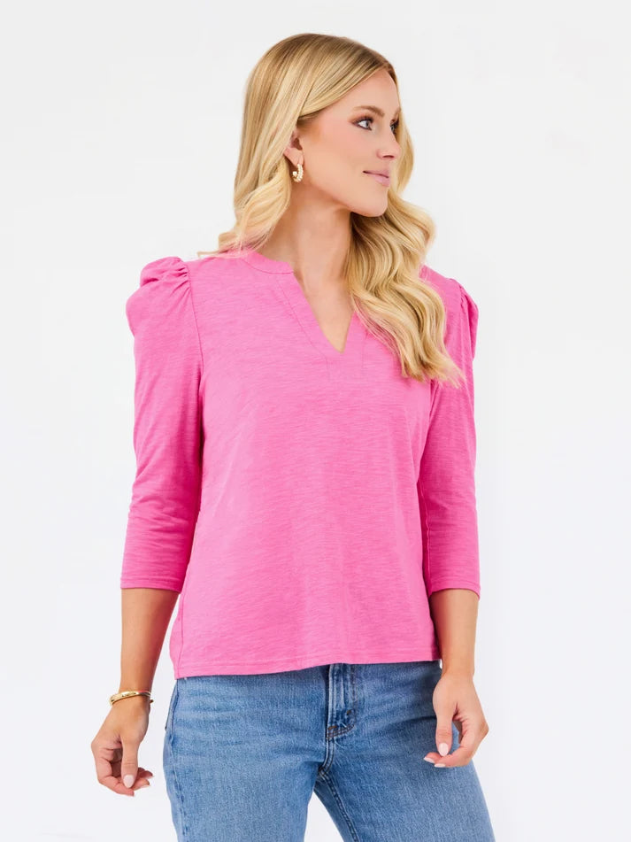 Mary Square Adelyn Tee | Rose