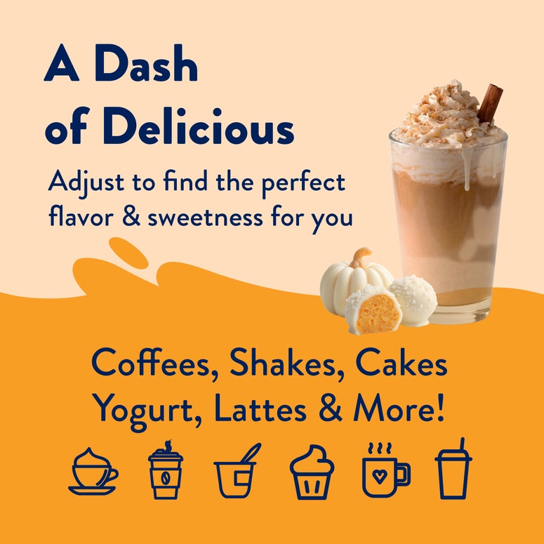 Jordan's Skinny Mixes Sugar Free White Chocolate Pumpkin Syrup