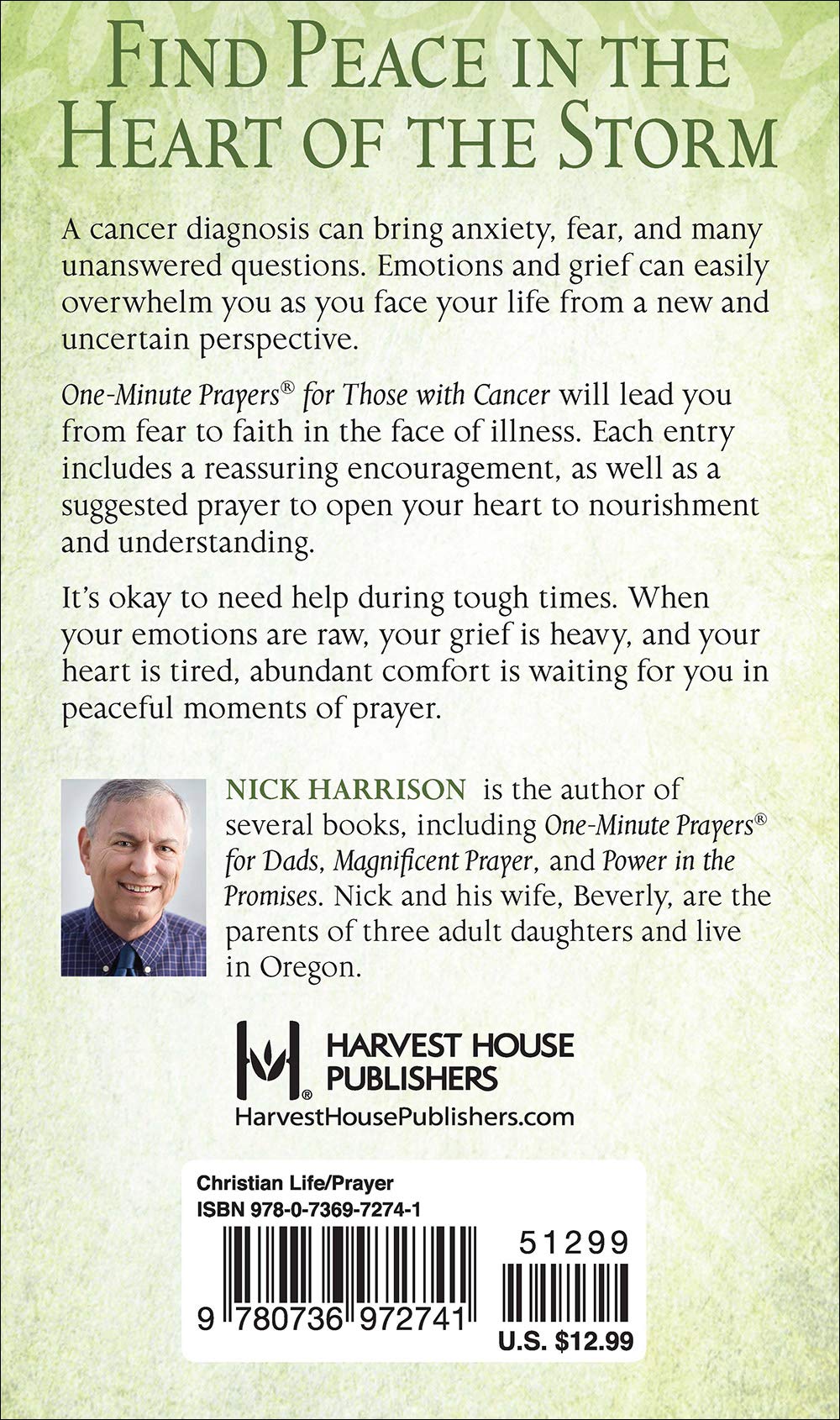 One-Minute Prayers for Those with Cancer