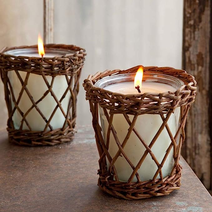 Park Hill Collection Willow Candle, 12 oz