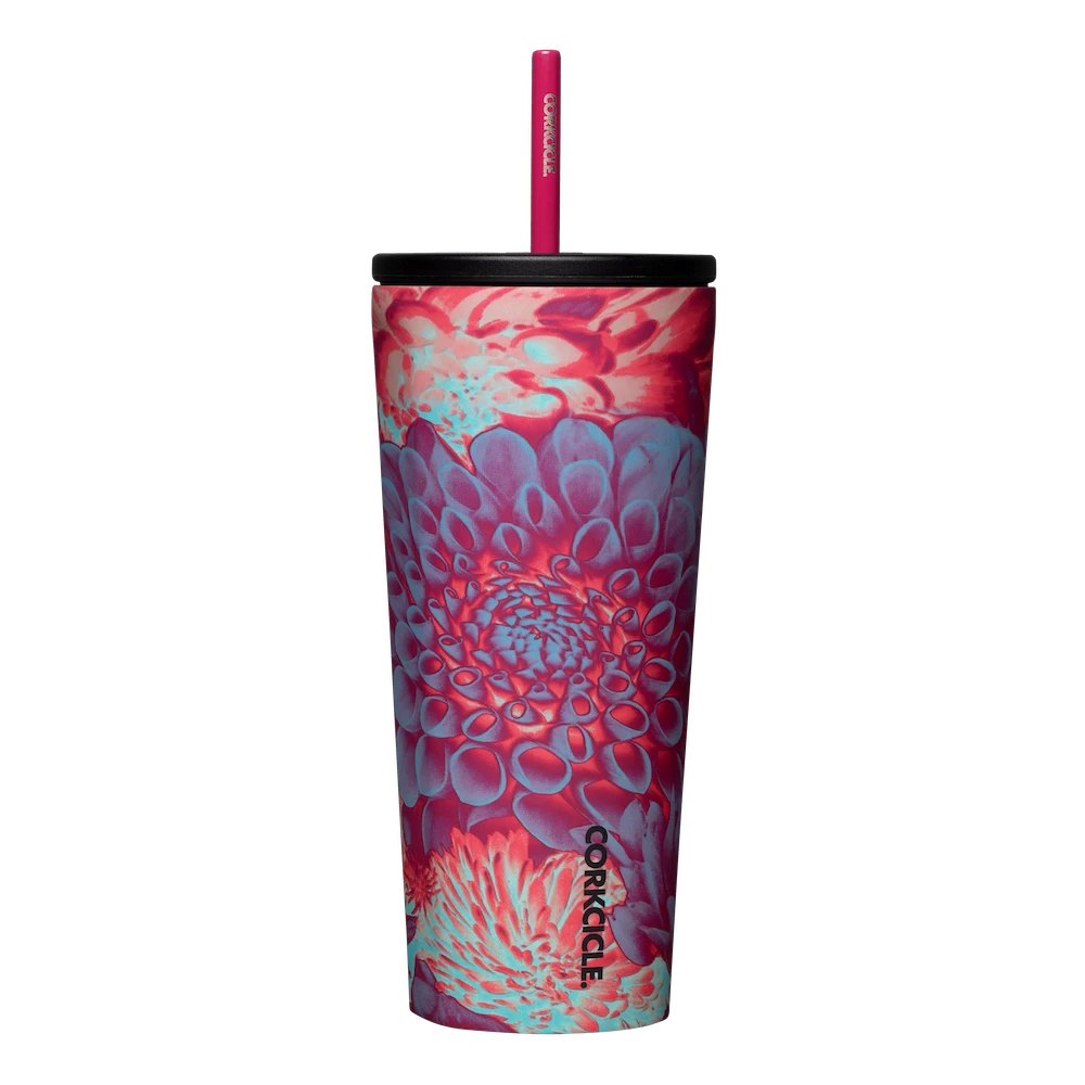 COLD CUP INSULATED TUMBLER WITH STRAW CORKCICLE