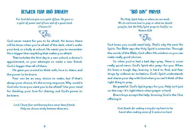 3-Minute Devotions For Brave Boys