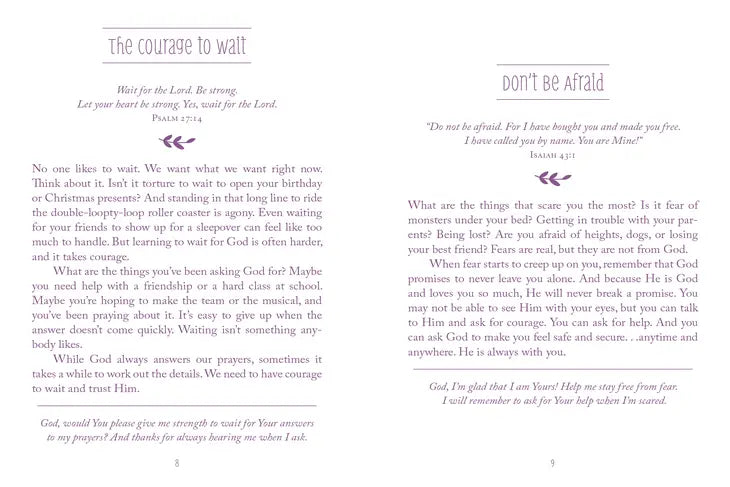 How God Grows A Courageous Girl