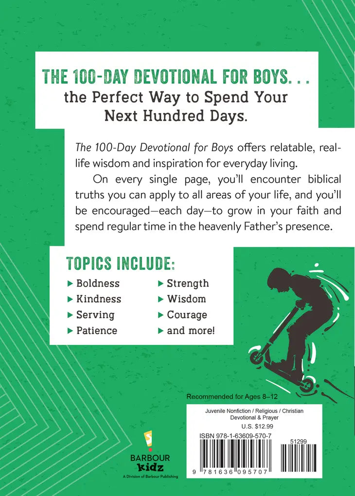The 100-Day Devotional For Boys