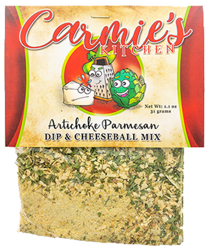 ARTICHOKE PARMESAN DIP MIX-CARMIE'S KITCHEN