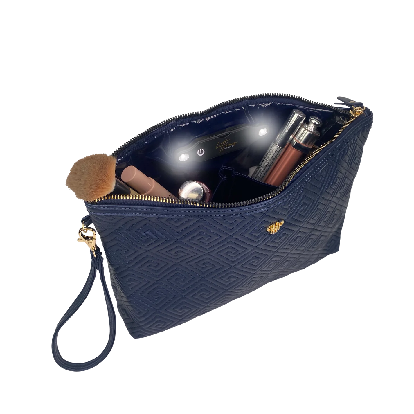 PurseN Litt Makeup Case - Greek Navy