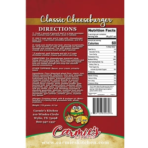 CARMIE'S KITCHEN CLASSIC CHEESEBURGER SOUP MIX