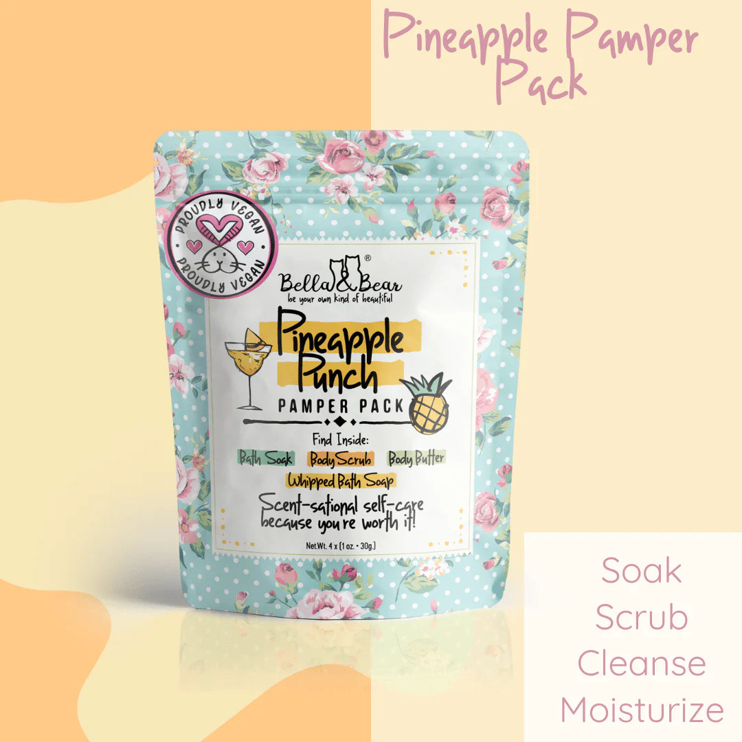 Pineapple Punch Pamper Pack - 4 x 1oz X 12