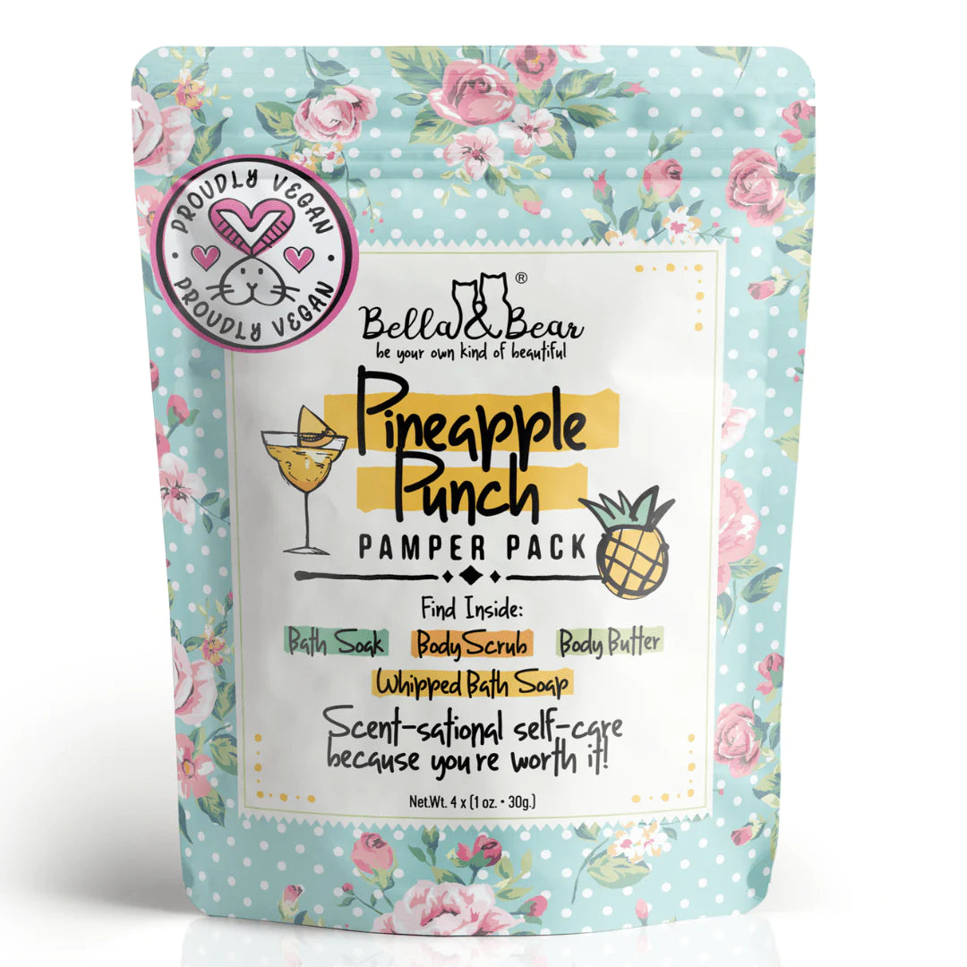 Pineapple Punch Pamper Pack - 4 x 1oz X 12