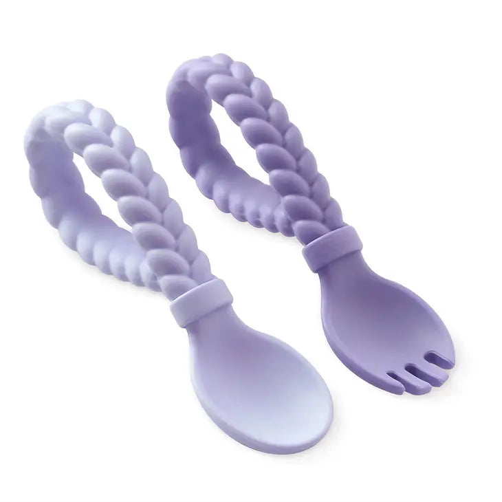 Itzy Ritzy Silicone Spoon & Fork Set
