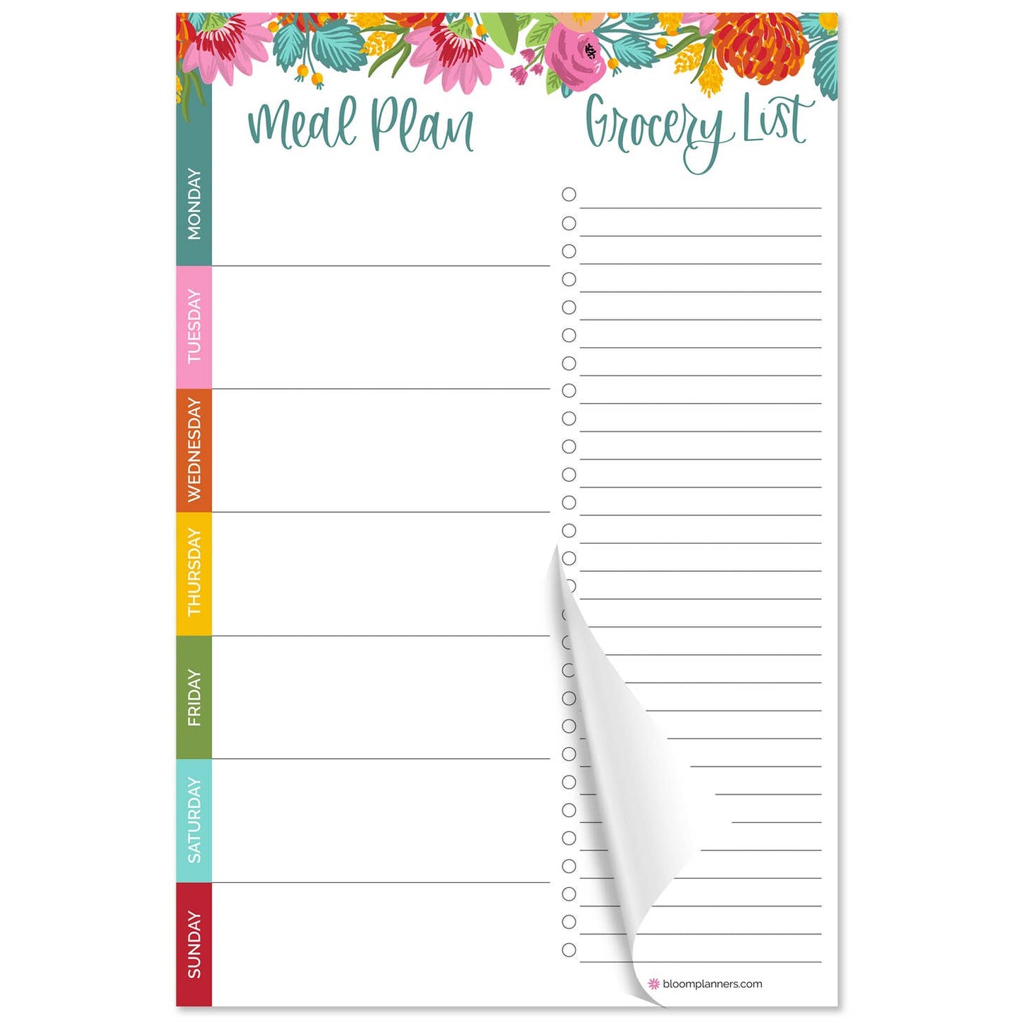 Meal Planning Pad