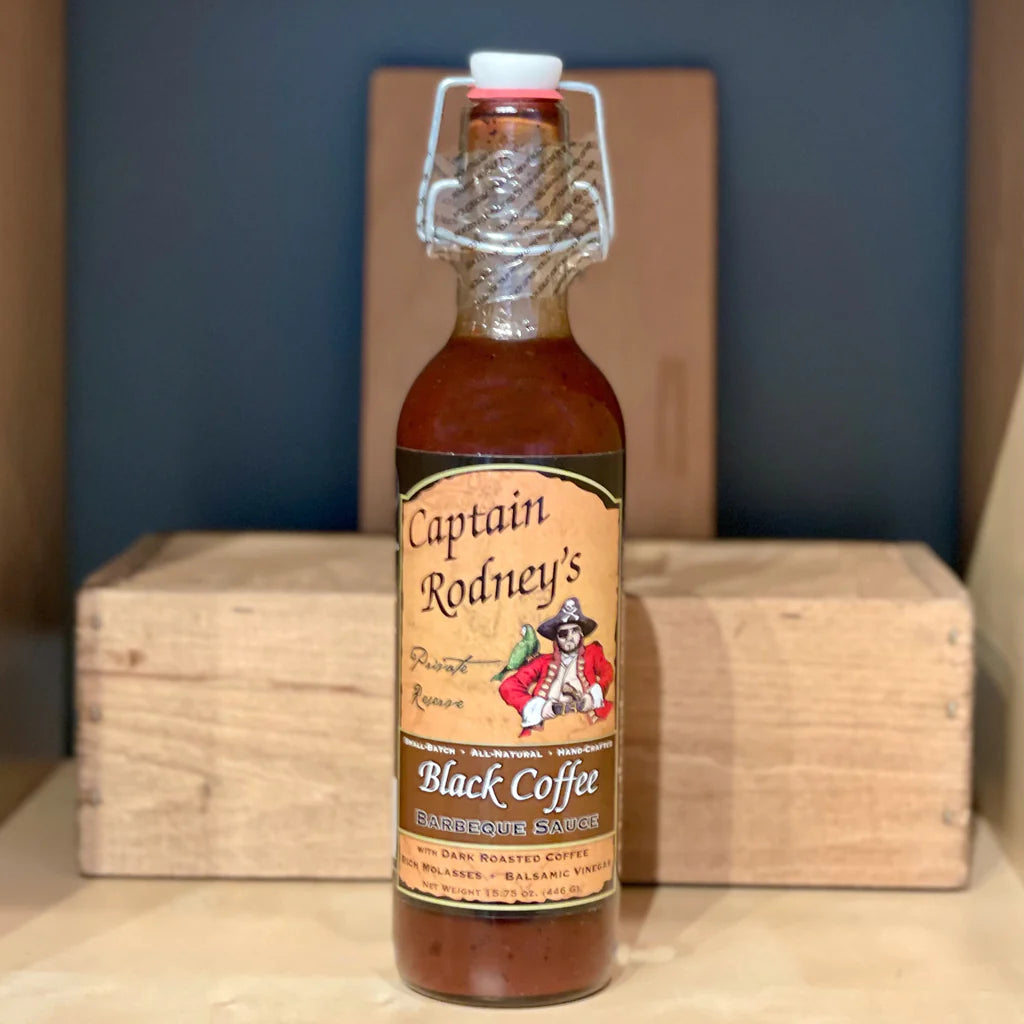 Captain Rodney's Black Coffee BBQ Sauce