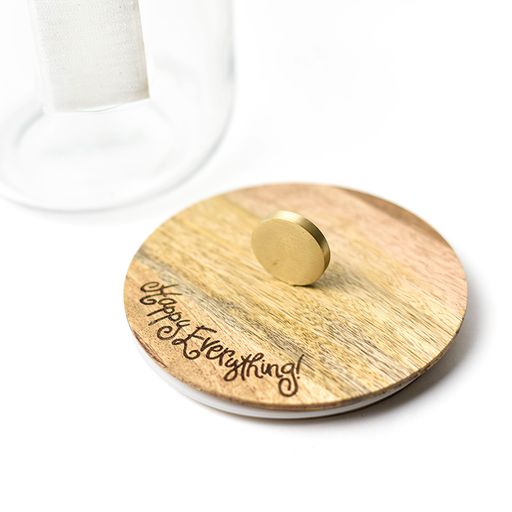 Happy Everything! Glass Jar