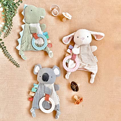 Itzy Ritzy Bitzy Crinkle Toy with Teether