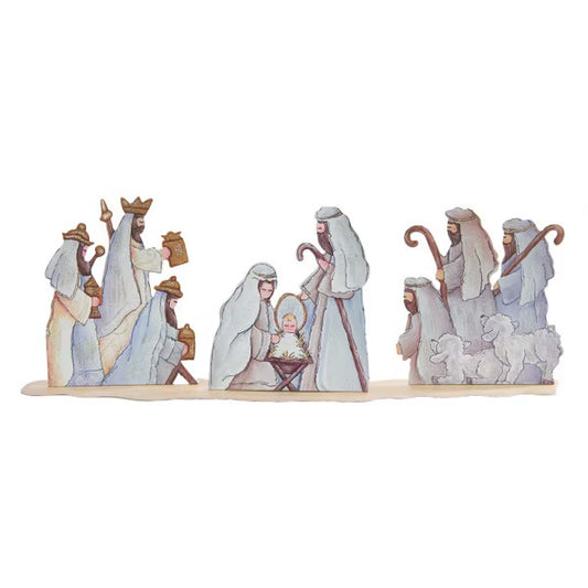 The Round Top Collection Holy Family, Shepards & Kings Mantle