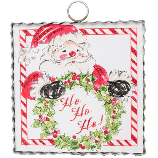 The Round Top Collection Mini Gallery HoHoHo Santa