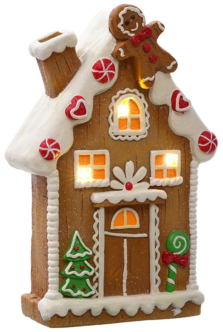 MGO Gingerbread House LED