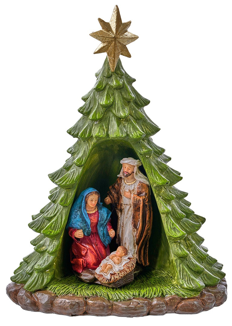 Res Nativity In Tree
