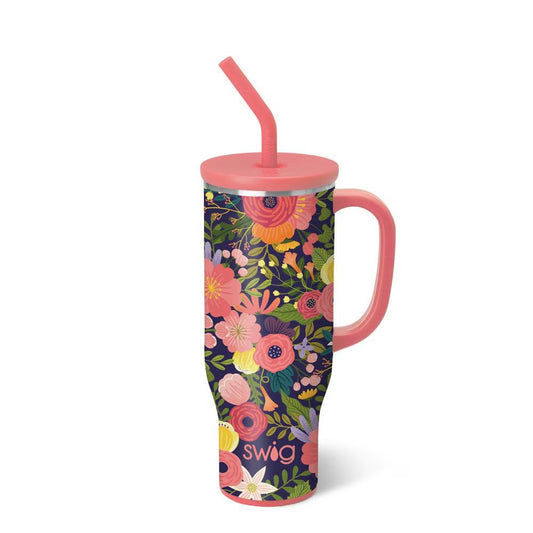 Swig Secret Garden Mega Mug 30oz