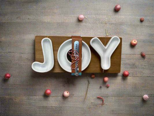 MUD PIE JOY TIDBIT SERVING SET