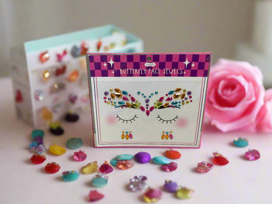 MUD PIE BUTTERFLY FACE DECAL