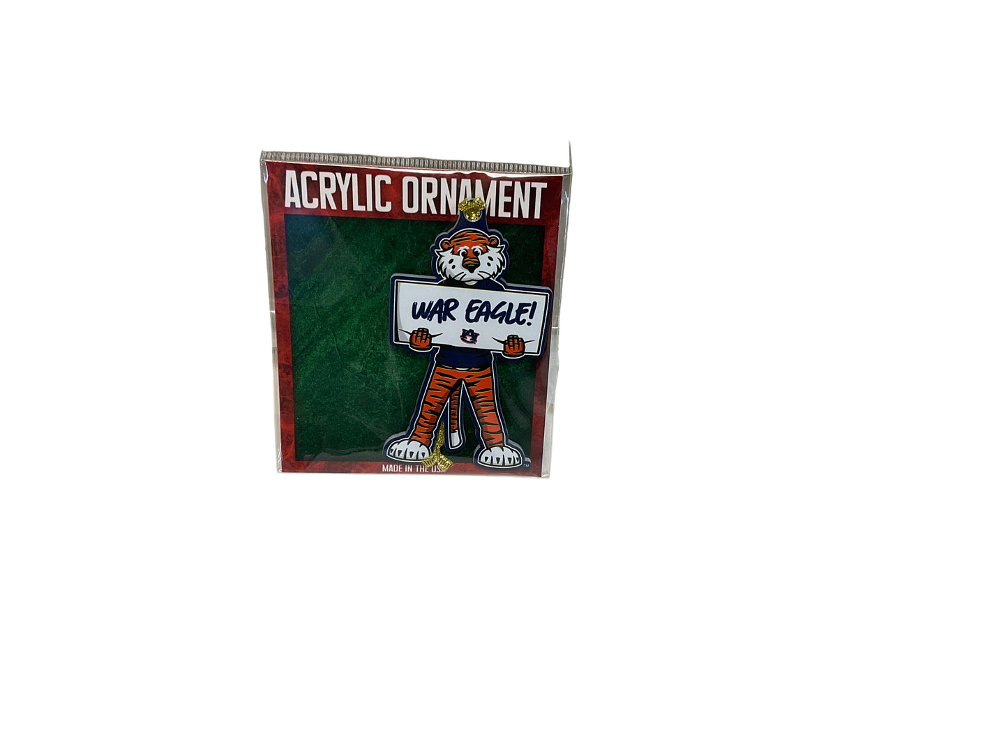 Auburn Mascot Acrylic Ornament