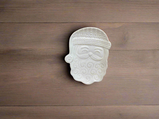 MARY SQUARE  Santa Appetizer Plate