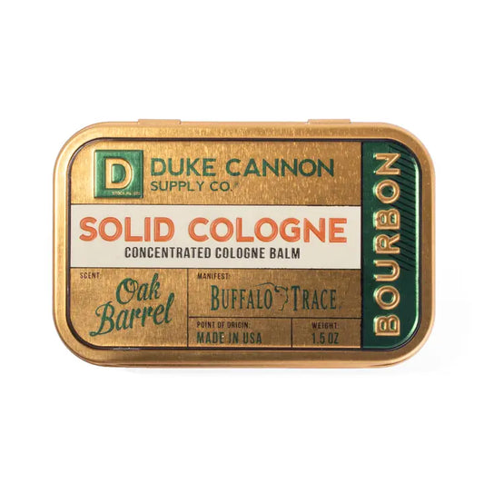 Duke Cannon Solid Cologne - Bourbon